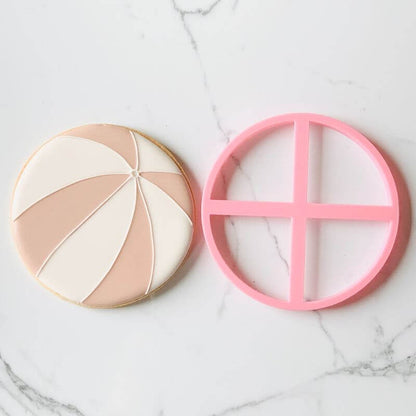 Beach Ball Summer Cookie Cutter and Embosser