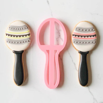 Maracas Fiesta Cookie Cutter and Embosser