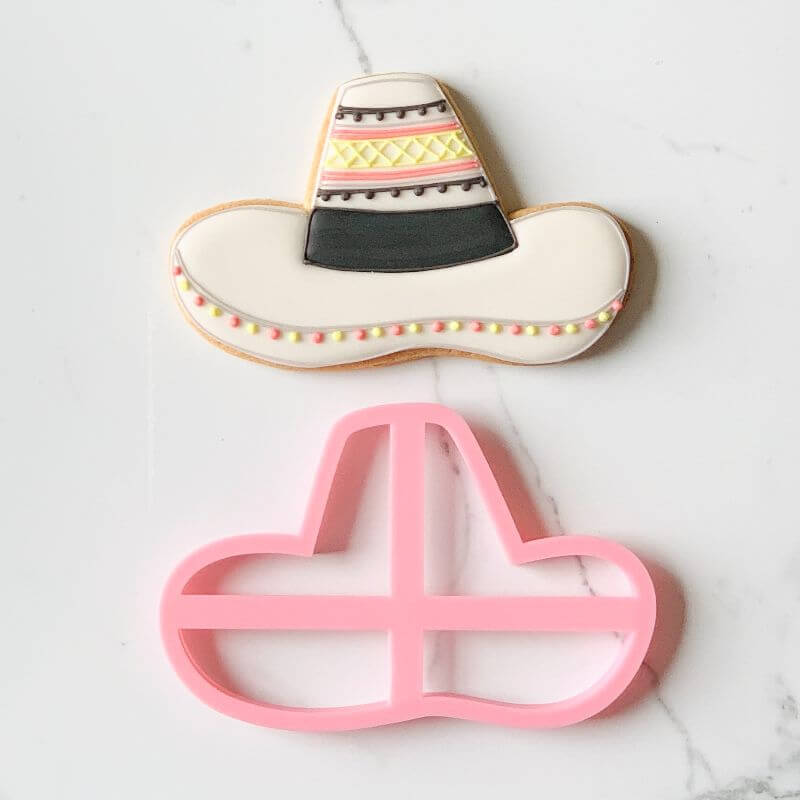Sombrero Fiesta Cookie Cutter and Embosser