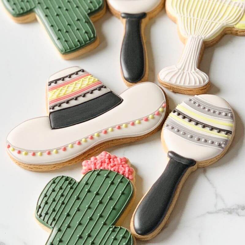 Sombrero Fiesta Cookie Cutter and Embosser