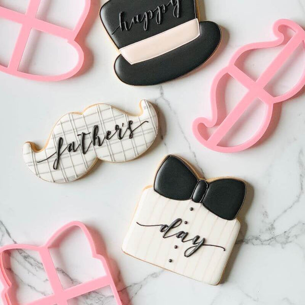 Happy Father's Day Set of 3 Cookie Cutters