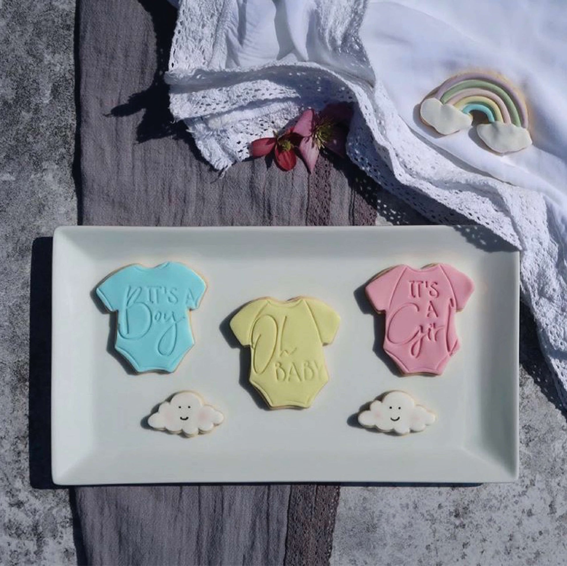 It's a Boy Cookie Stamp