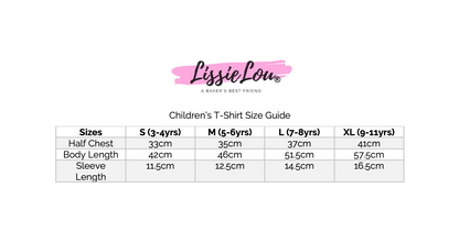 Cupcake Design Children's Short Sleeved T-Shirt