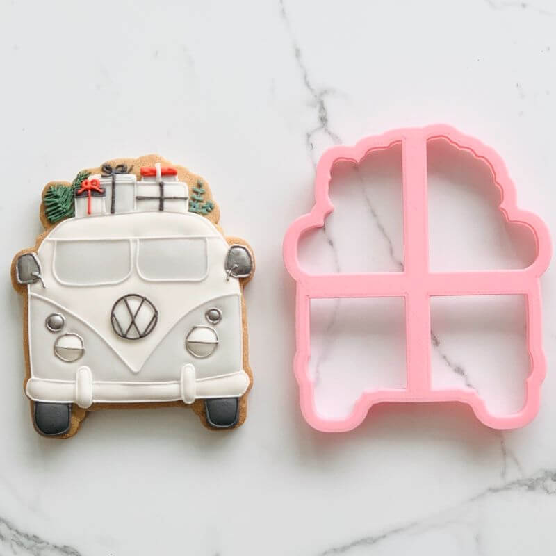 Christmas W Van Cookie Cutter and Embosser