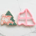Happy Christmas with Tree Cookie Cutter and Stamp