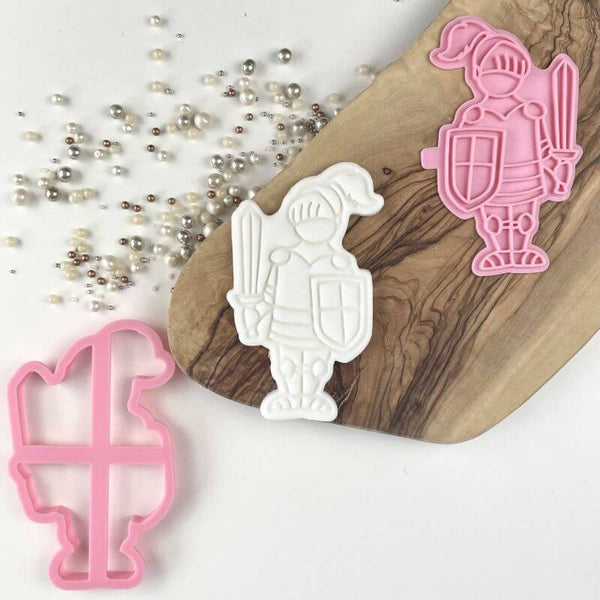 Knight Princess Cookie Cutter and Stamp