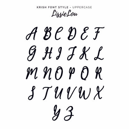 Krish is 30 Font Style Name Cake Topper Premium 3mm Acrylic or Birch Wood
