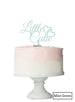 Little Cutie Baby Shower Cake Topper Premium 3mm Acrylic Mint Green