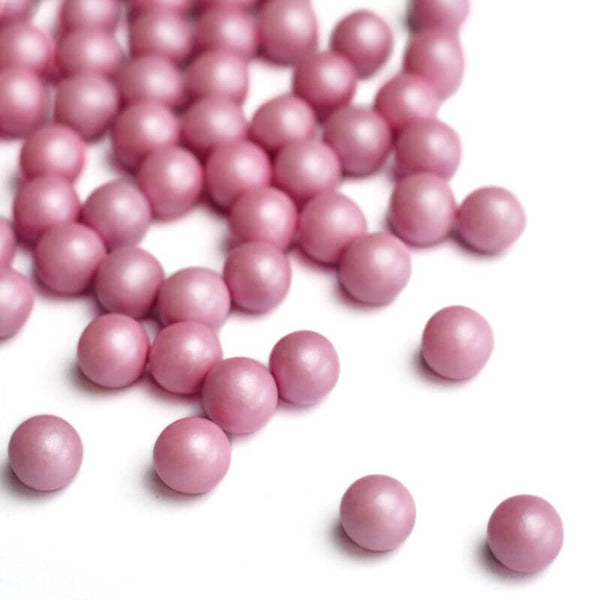 Pink Pearlescent Large Choco Ball Sprinkles