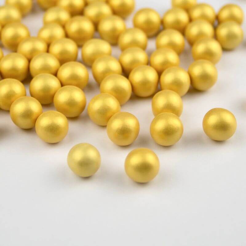 Gold Metallic Large Choco Ball Sprinkles
