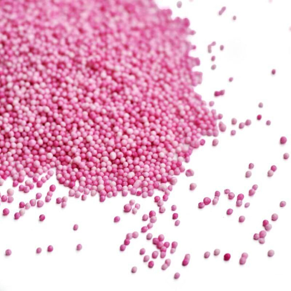 Bright Pink Hundreds and Thousands Sprinkles