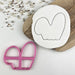 Large Floppy Rabbit Ears Easter Cookie Cutter