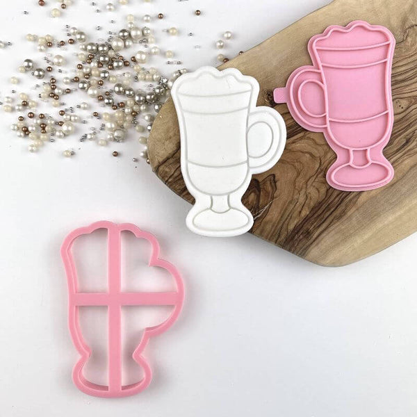 Latte Food and Drink Cookie Cutter and Stamp