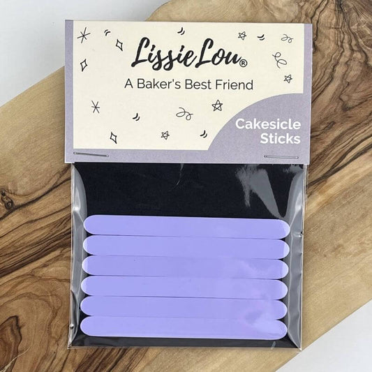 Lilac Acrylic Cakesicle Lollipop Sticks