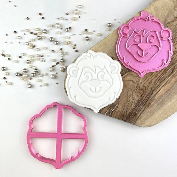 Lion Jungle Cookie Cutter and Stamp