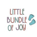 Little Bundle of Joy Baby Shower Cookie Cutter
