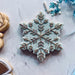 Snowflake Christmas Cookie Cutter and Embosser