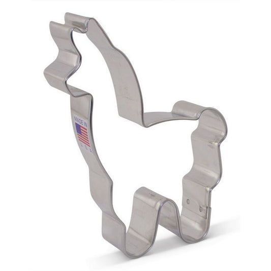 Llama Metal Cookie Cutter