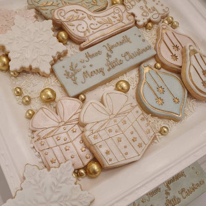 Have Yourself a Merry Little Christmas Cookie Cutter and Embosser