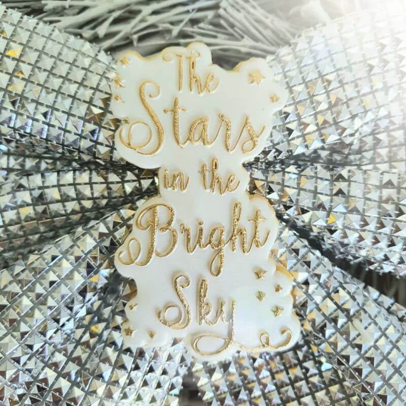 The Stars in the Bright Sky Christmas Cookie Cutter and Embosser