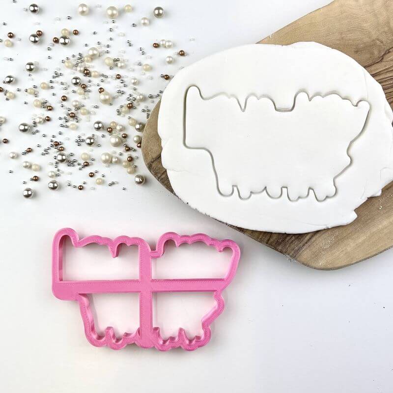 Love You Mummy in Child Font Mother's Day Cookie Cutter