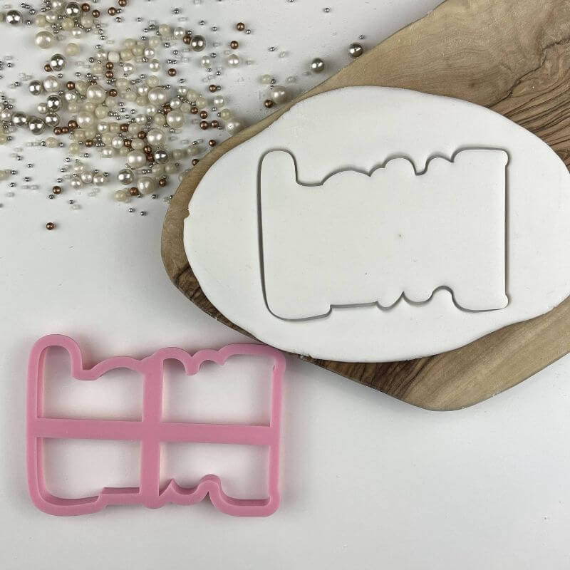 Love Capitals Wedding Cookie Cutter