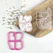 Love in Bubble Font Valentine's Cookie Cutter and Embosser