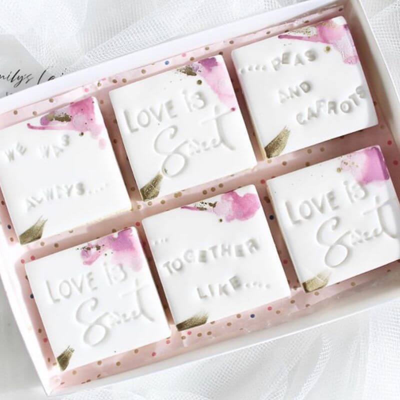 Love is Sweet Cookie Stamp