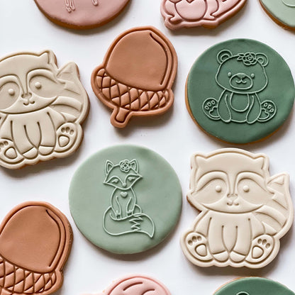Acorn Woodland Cookie Cutter and Stamp