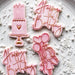 Birthday Cake Cookie Cutter and Stamp