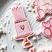 Birthday Cake Cookie Cutter and Stamp
