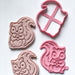 Squirrel Woodland Cookie Cutter and Stamp