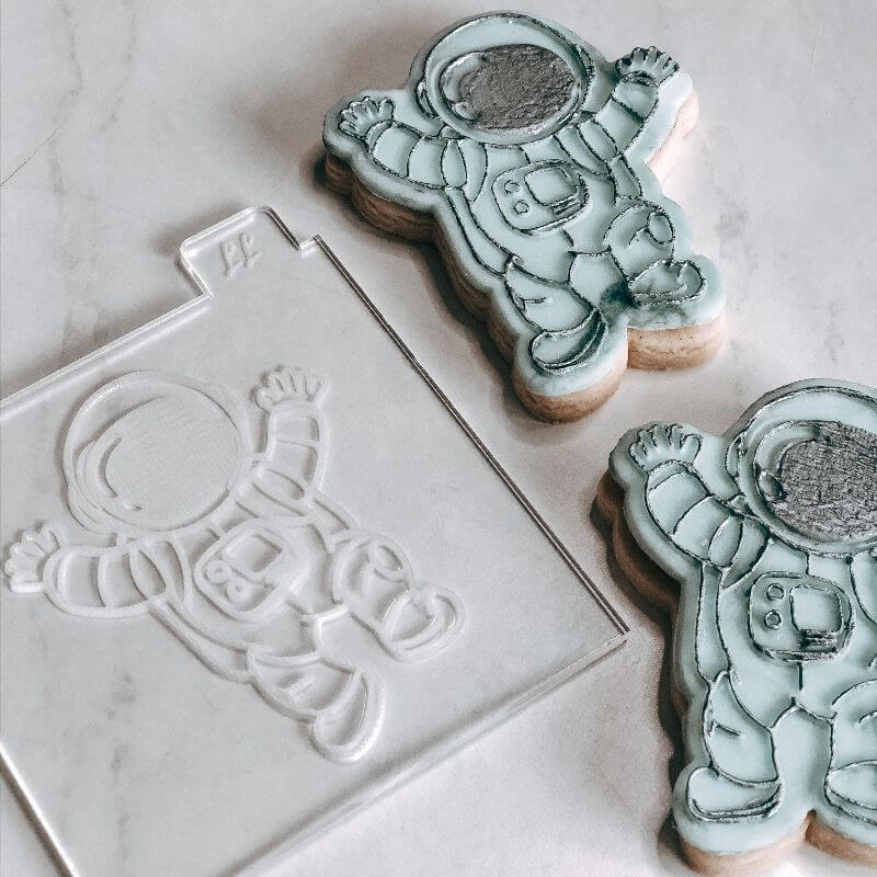 Astronaut Space Cookie Cutter and Embosser