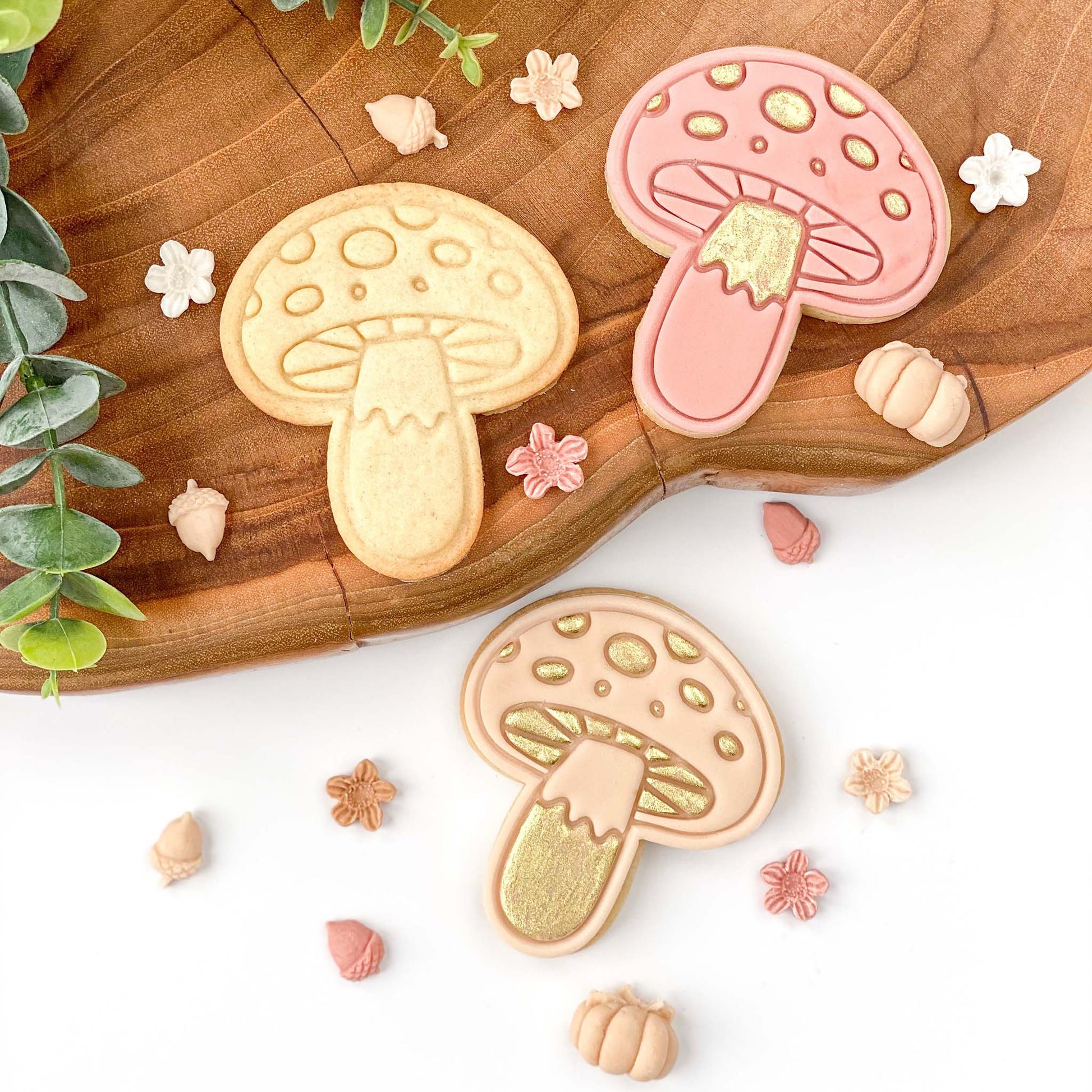 Mushroom Woodland Cookie Cutter and Stamp