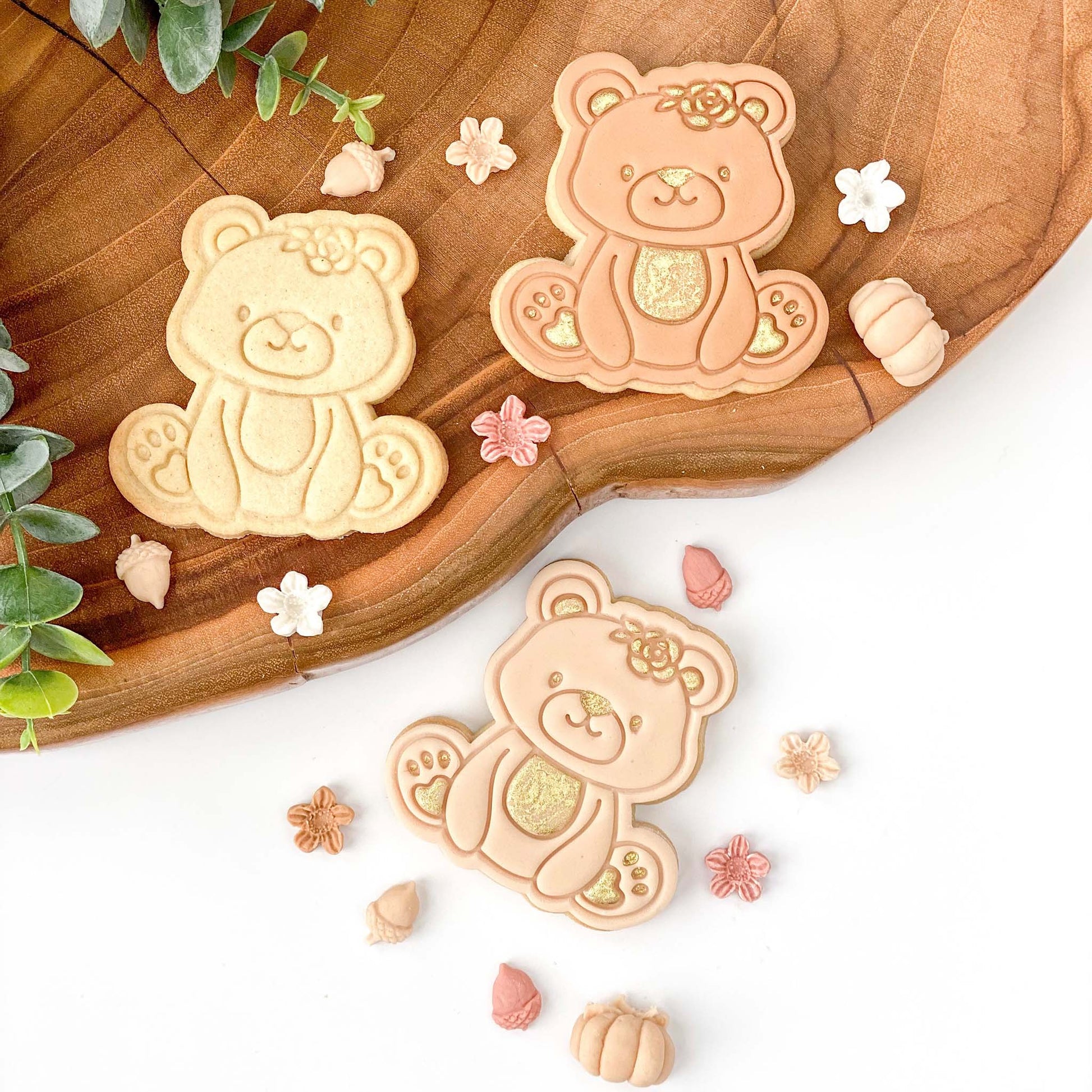 Bear Woodland Cookie Cutter and Stamp