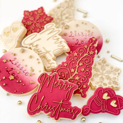 Mini Christmas Mittens Cookie Cutter and Embosser