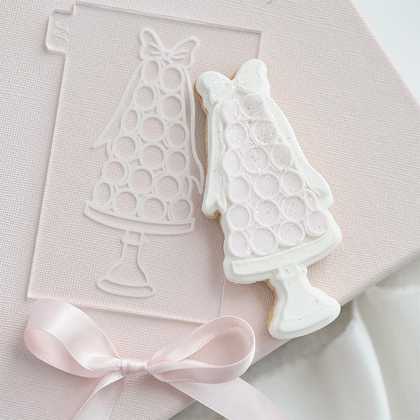 Macaron Tower Wedding Cookie Cutter and Embosser by Catherine Marie Cake