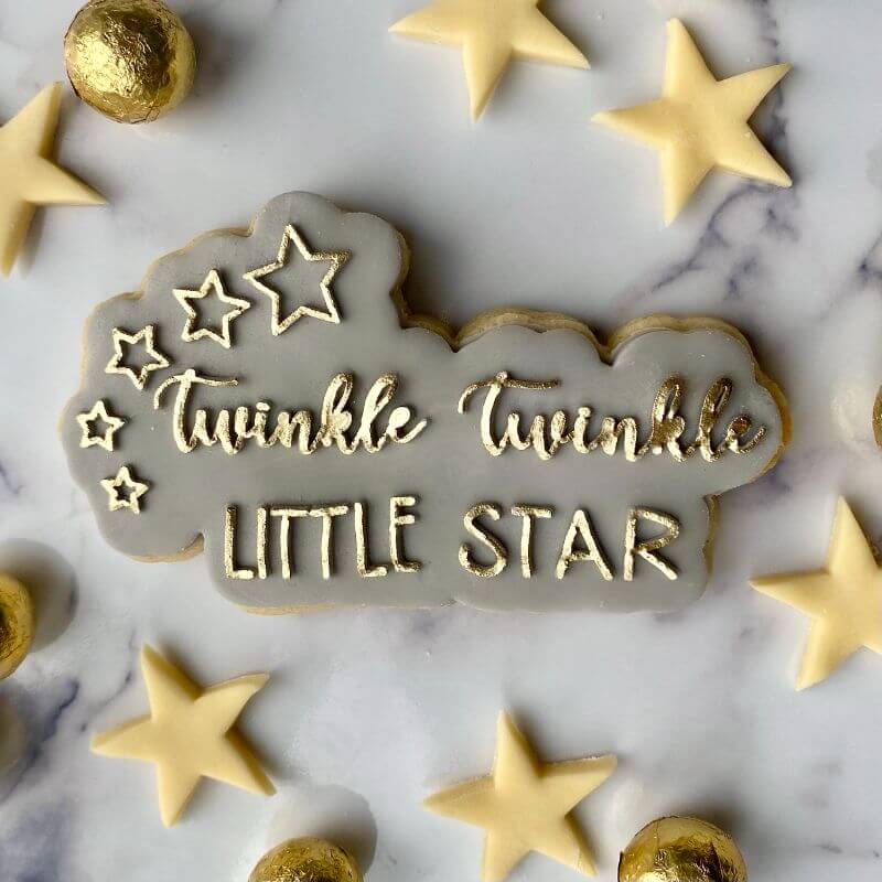 Twinkle Twinkle Little Star Baby Shower Cookie Cutter