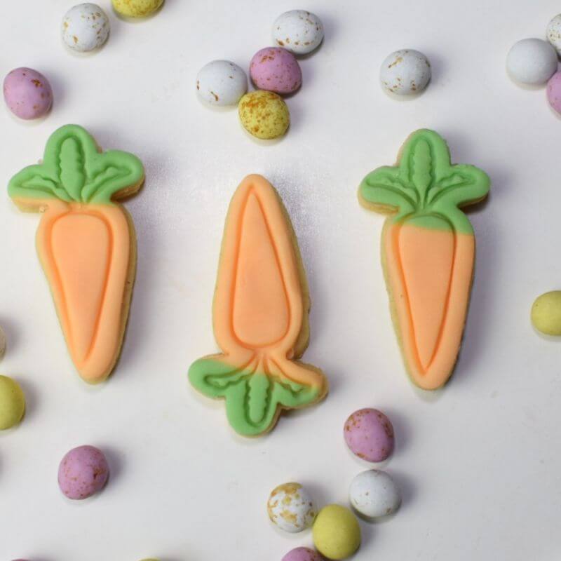 Mini Easter Carrot Cookie Cutter and Stamp