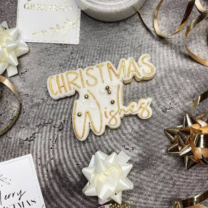 Christmas Wishes Cookie Cutter and Embosser