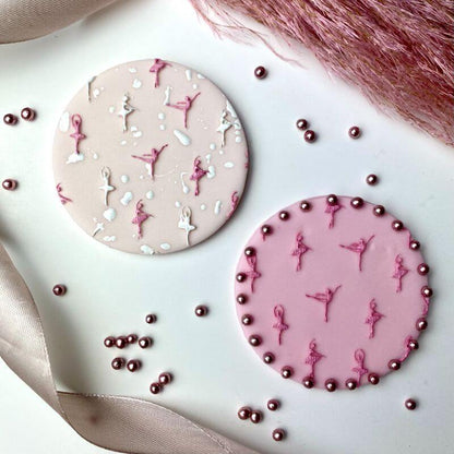 Ballet Texture Tile Cookie Cutter and Embosser