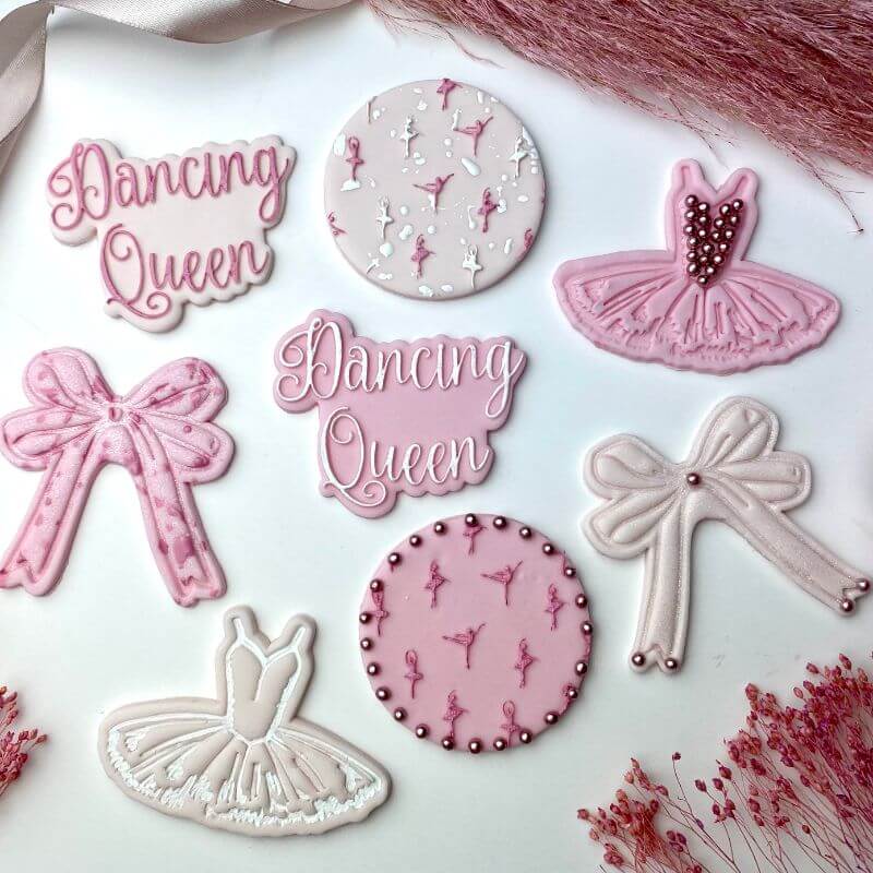 Dancing Queen Ballet Cookie Cutter and Embosser