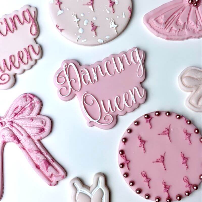 Dancing Queen Ballet Cookie Cutter and Embosser