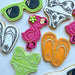 Flamingo Summer Cookie Cutter and Stamp
