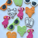 Sunglasses Summer Cookie Cutter and Stamp
