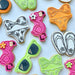 Bikini with Flowers Summer Cookie Cutter and Embosser