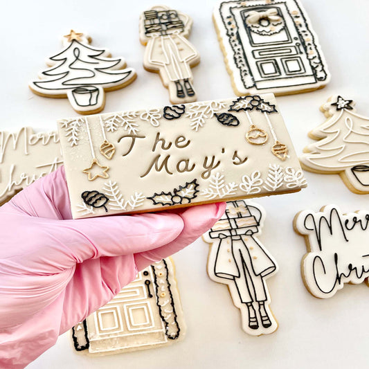 Christmas Frame Cookie Cutter and Embosser