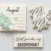 Save the Date Calendar Wedding Cookie Cutter and Embosser
