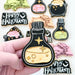 Witches Potion Halloween Cookie Cutter and Embosser