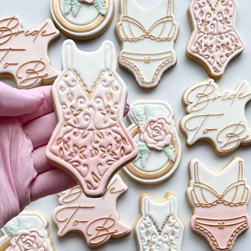 Bodysuit Hen Party Cookie Cutter and Stamp